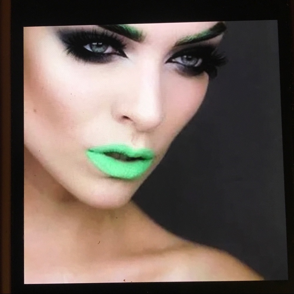 Lime Crime Velveteen lipstick ALIEN